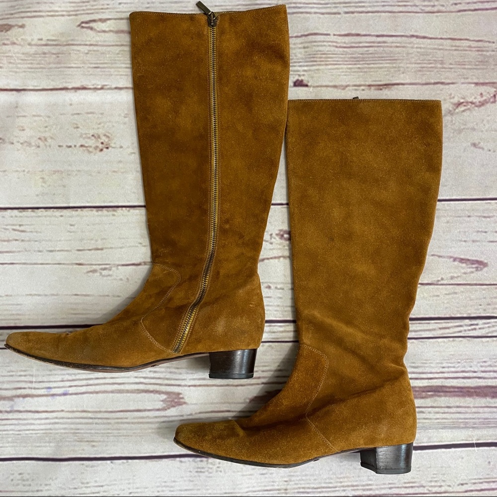 Brown Knee High Dolce & Gabbana Boots